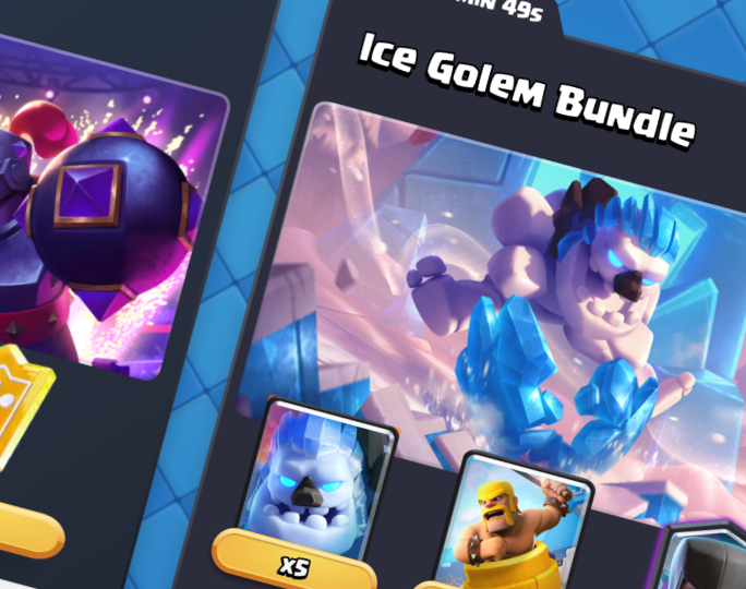 Prévia de especiais da loja